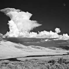 Lamar Valley Evening Infrared