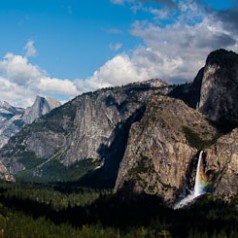 Rainbow at Bridalveil Falls